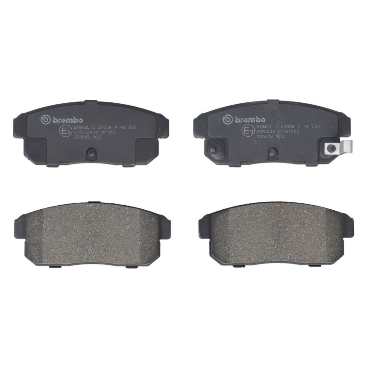 Brembo Jeu De Plaquettes De Frein P 49 035