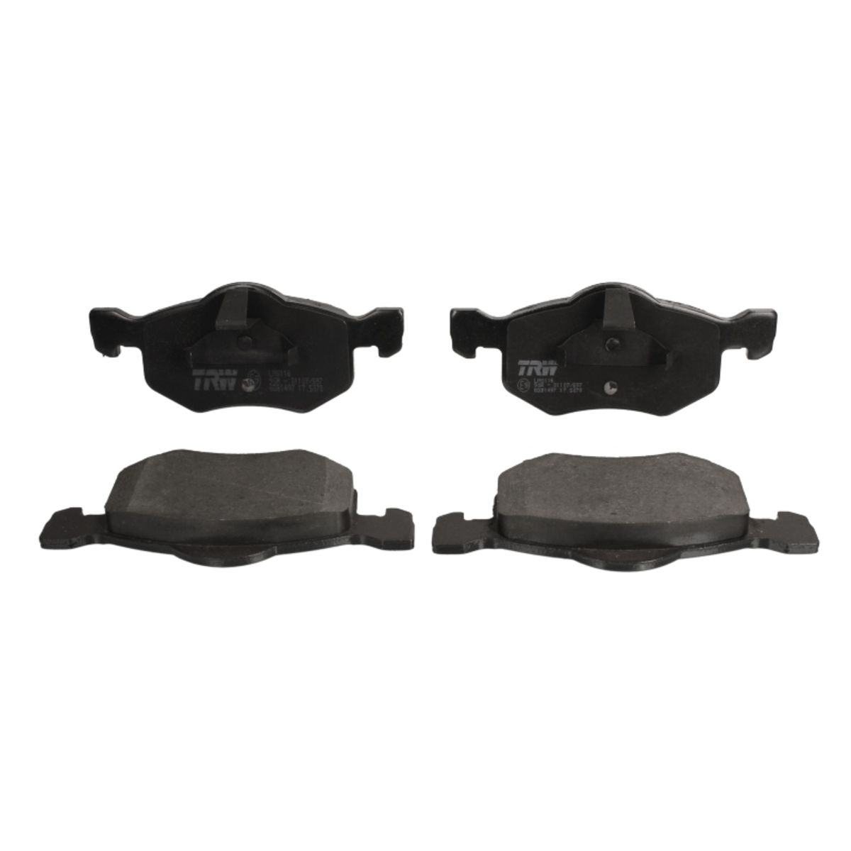 Trw Set Di Pastiglie Freno Gdb1497, Anteriore