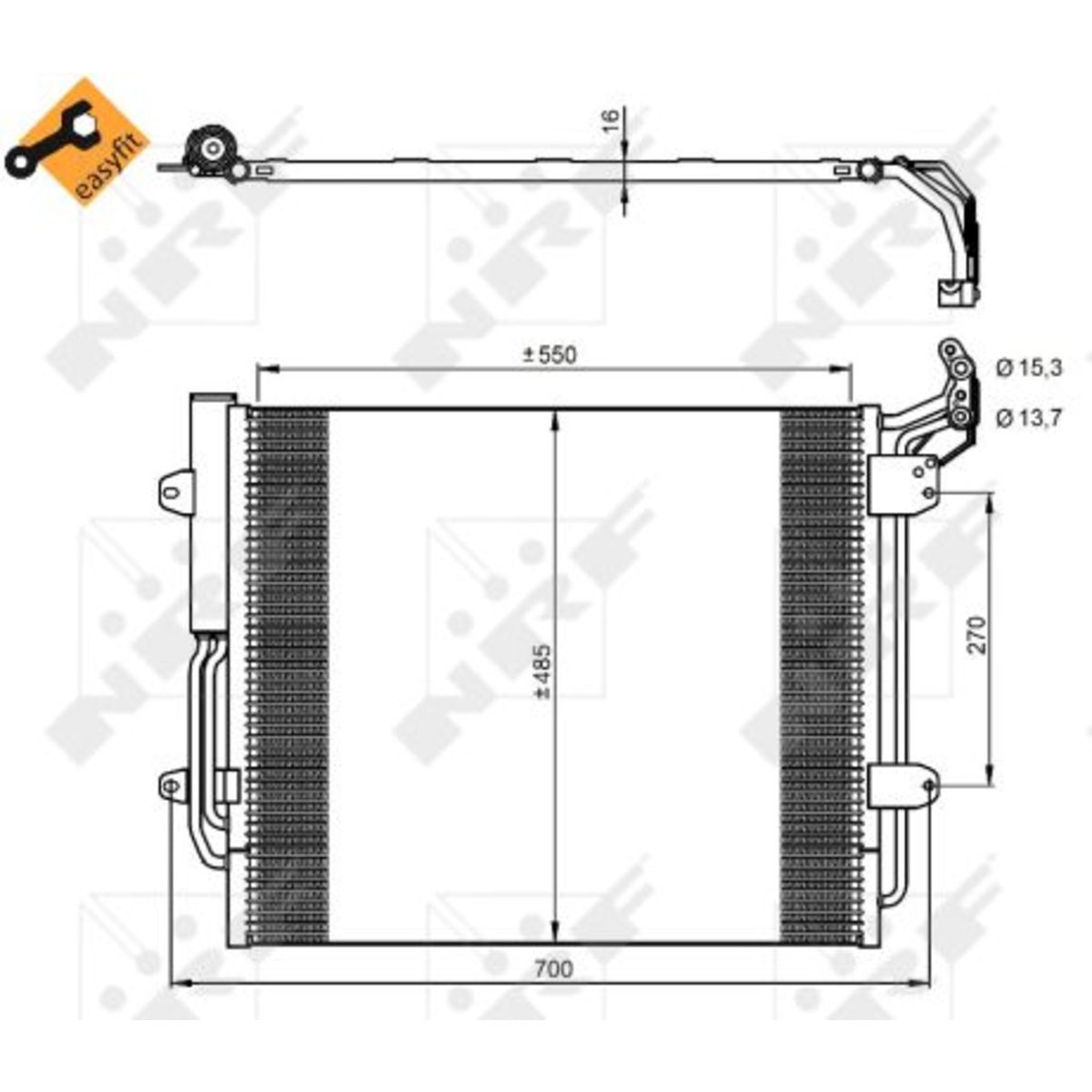 Condensor, airconditioning