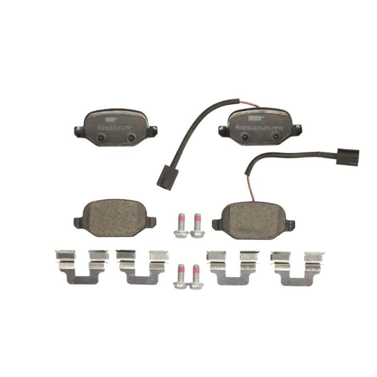 Pastiglie freno FDB4692 FERODO per ALFA ROMEO FIAT - Immagine 3