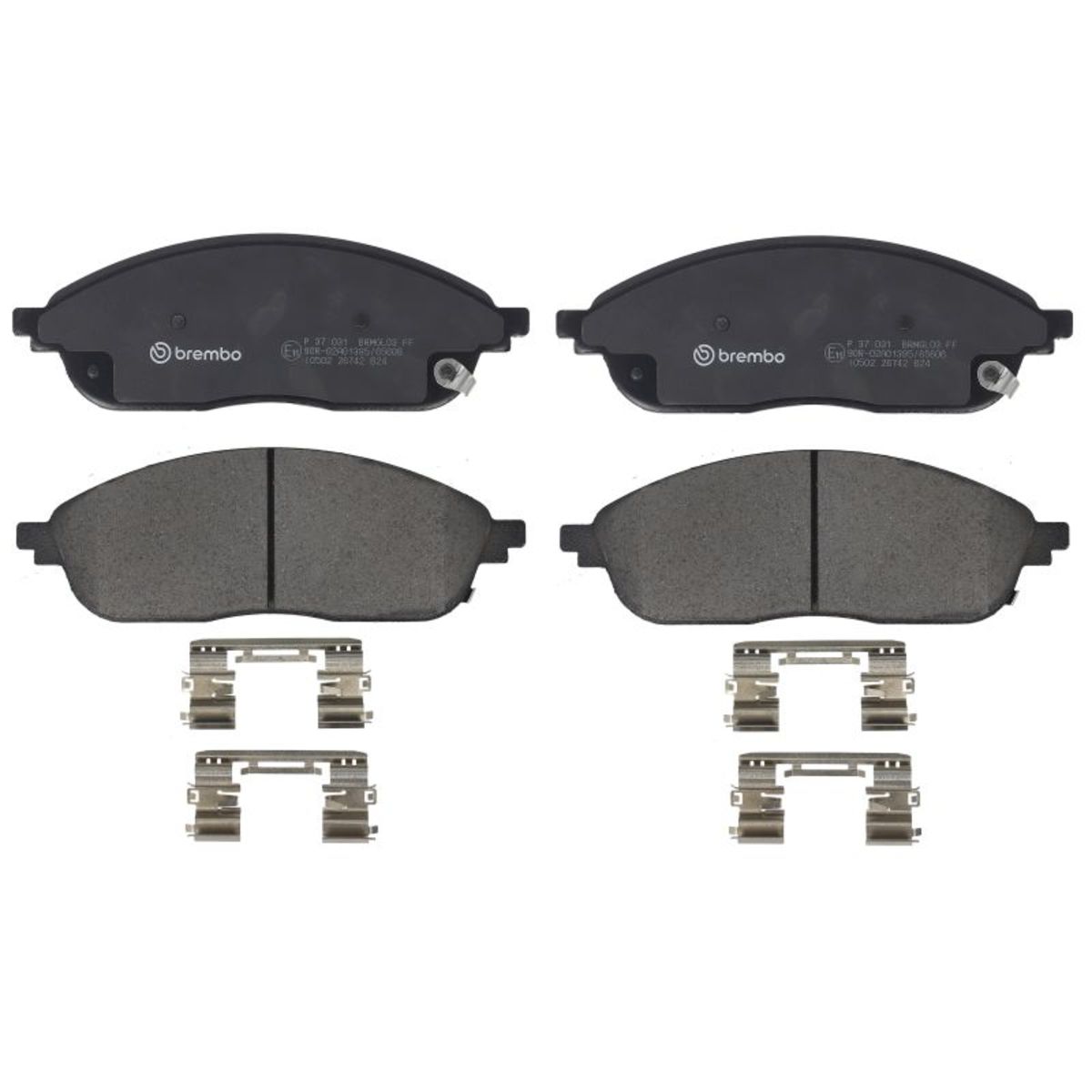 Brembo Bremsbelagsatz P 031 Größe 37 P 37 031