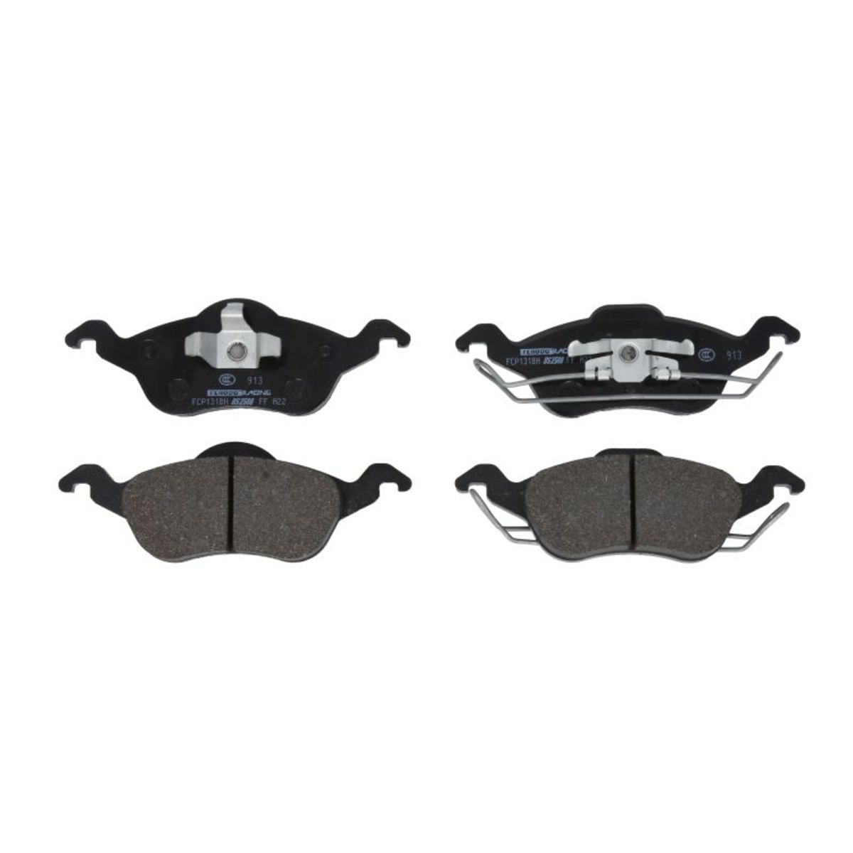 Plaquettes de frein sport non homologuées FERODO FCP1318H