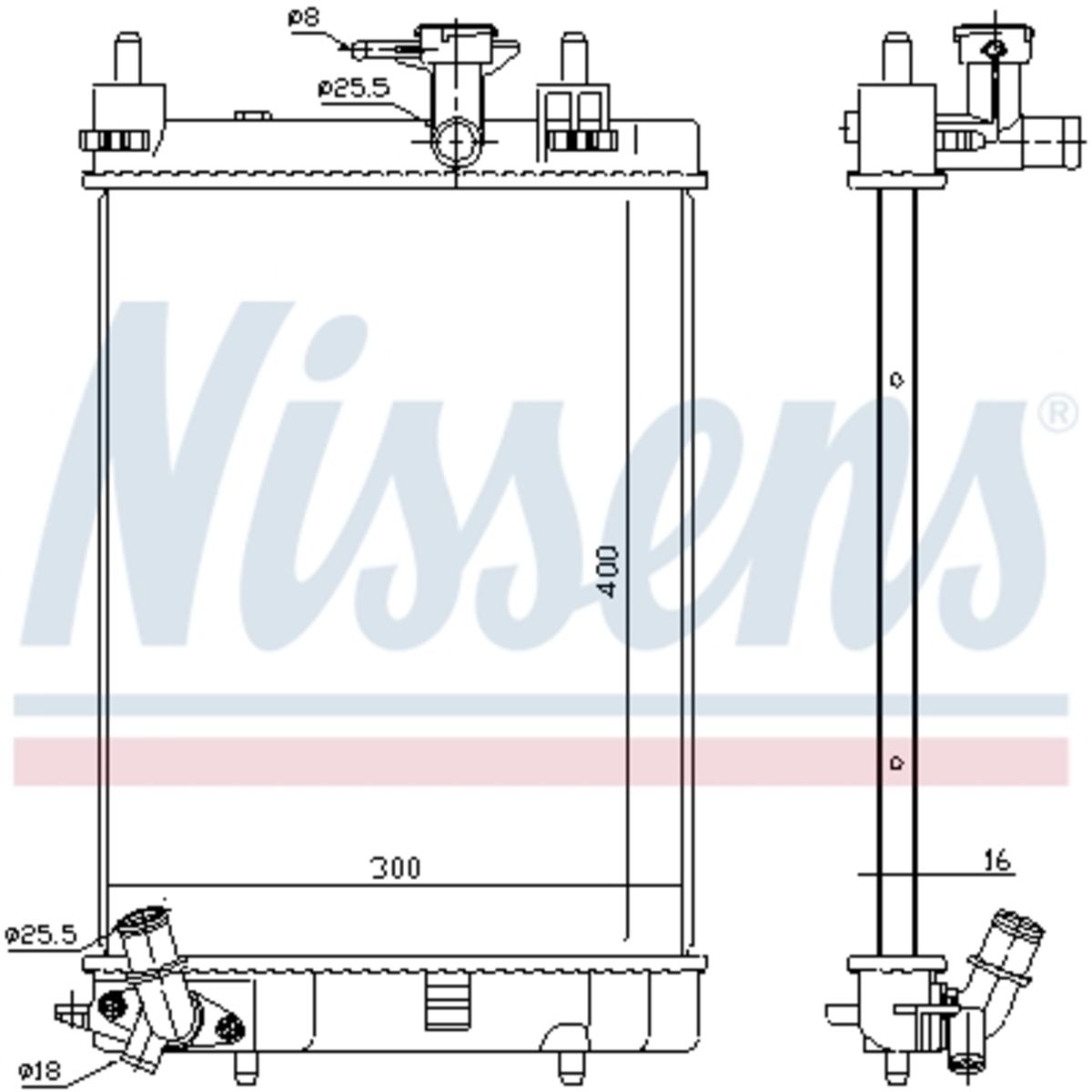 Image of Radiator, motorkoeling