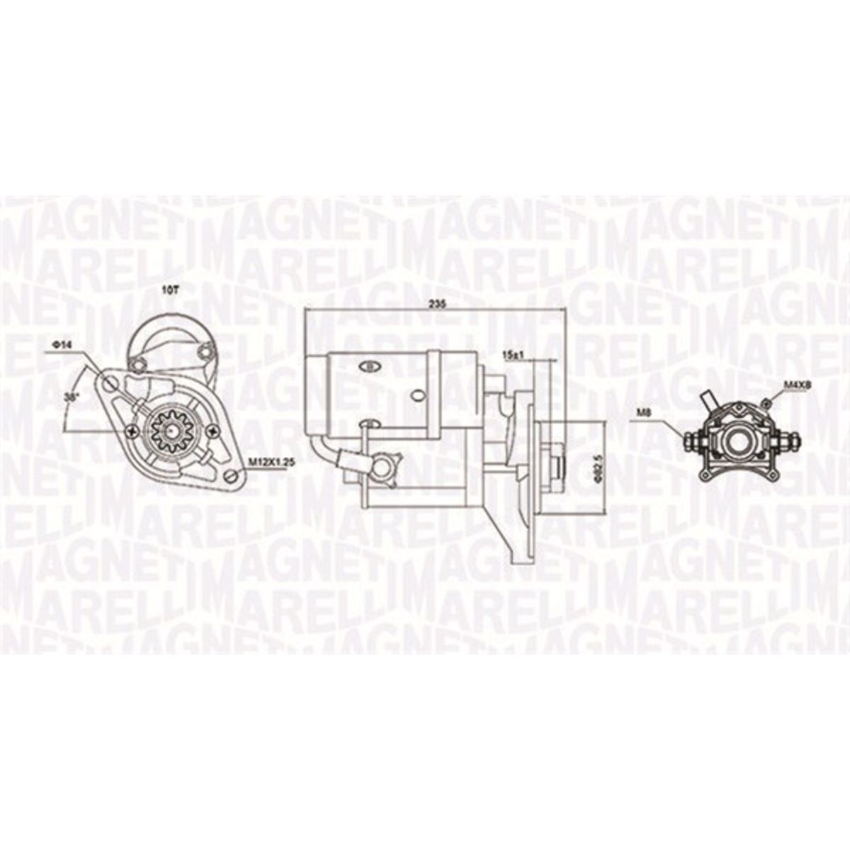 Magneti Marelli Starter 063721089010