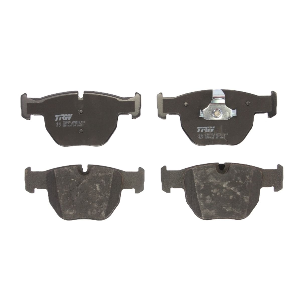 Trw Set Di Pastiglie Freno Gdb1526, Anteriore
