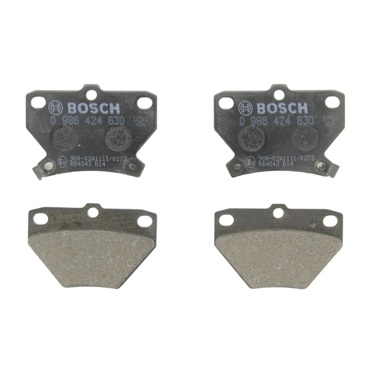 Bosch Jeu De Plaquettes De Frein 0 986 424 630, Arrière