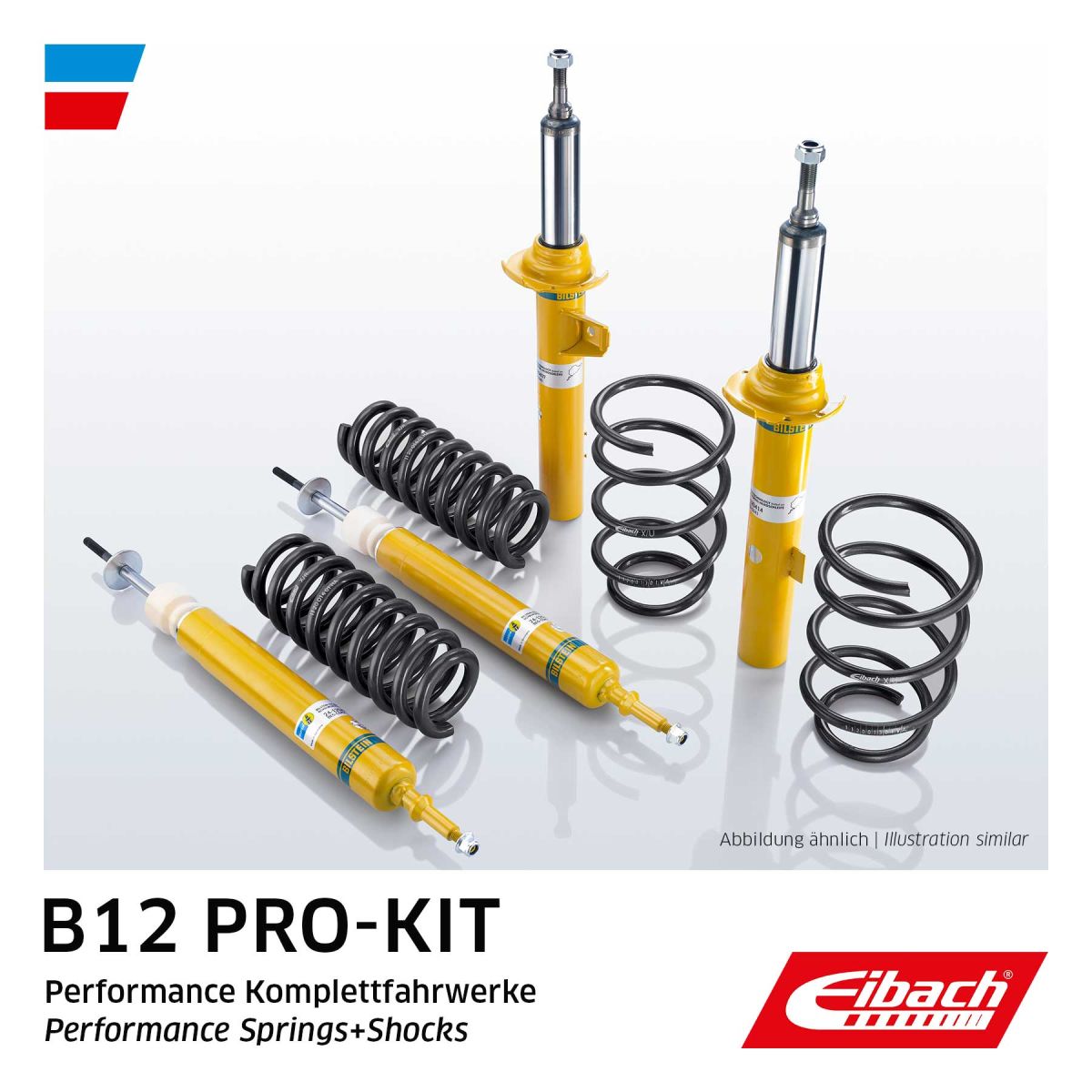 Onderstel, veren / dempers  B12 Pro-Kit