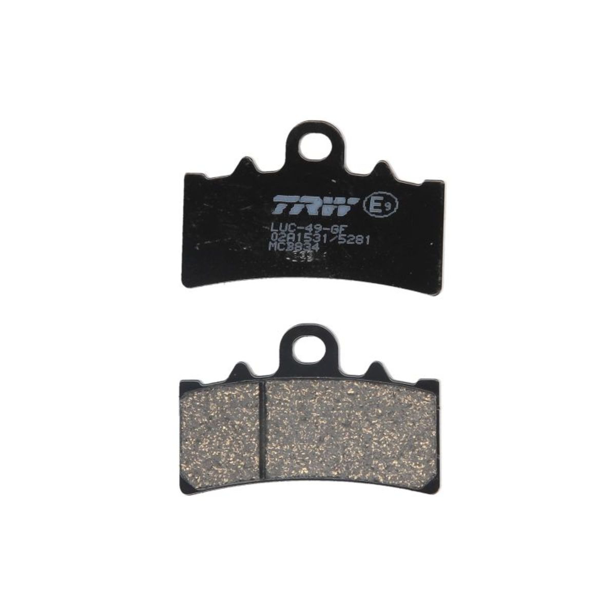 Set di pastiglie freno TRW MCB834