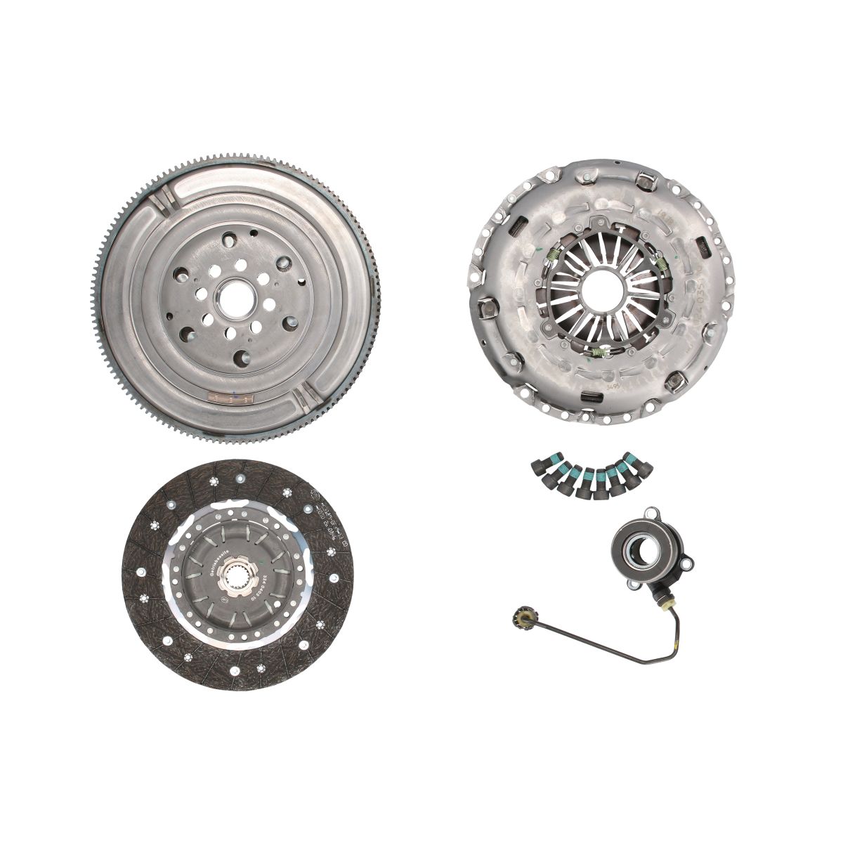 Image of Koppelingskit met dubbelmassa vliegwiel LuK RepSet DMF