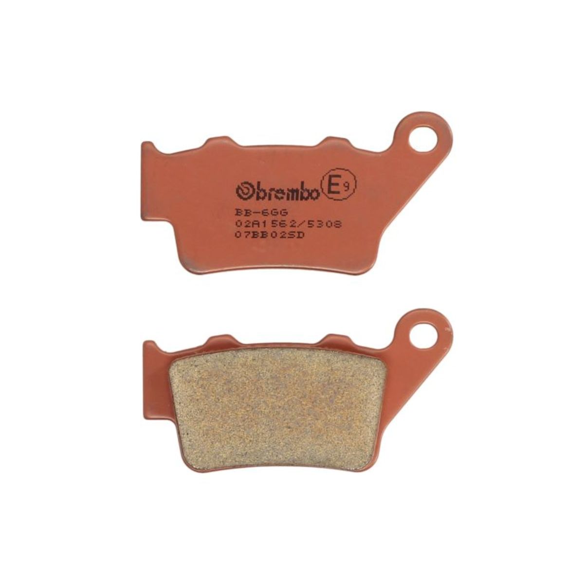 Bremsbelagsatz BREMBO MT07BB02SD
