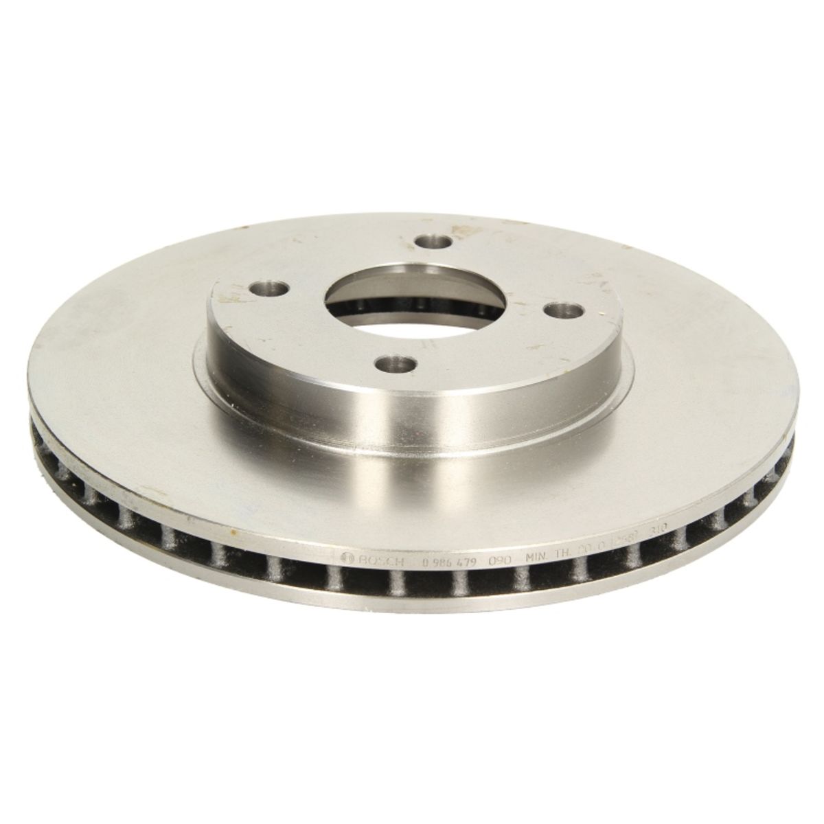 2x Disque de frein ventilé 0 986 479 090 BOSCH pour NISSAN MICRA IV NOTE - Image 6