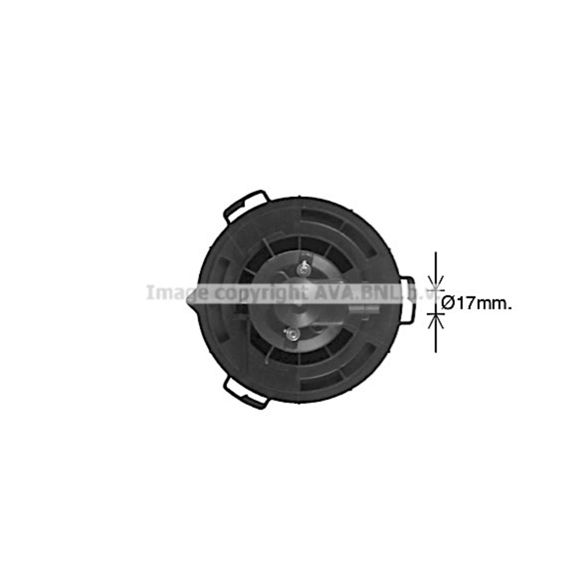 Image of Elektromotor, interieurventilator