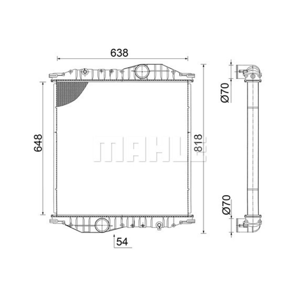 Image of Radiator, motorkoeling