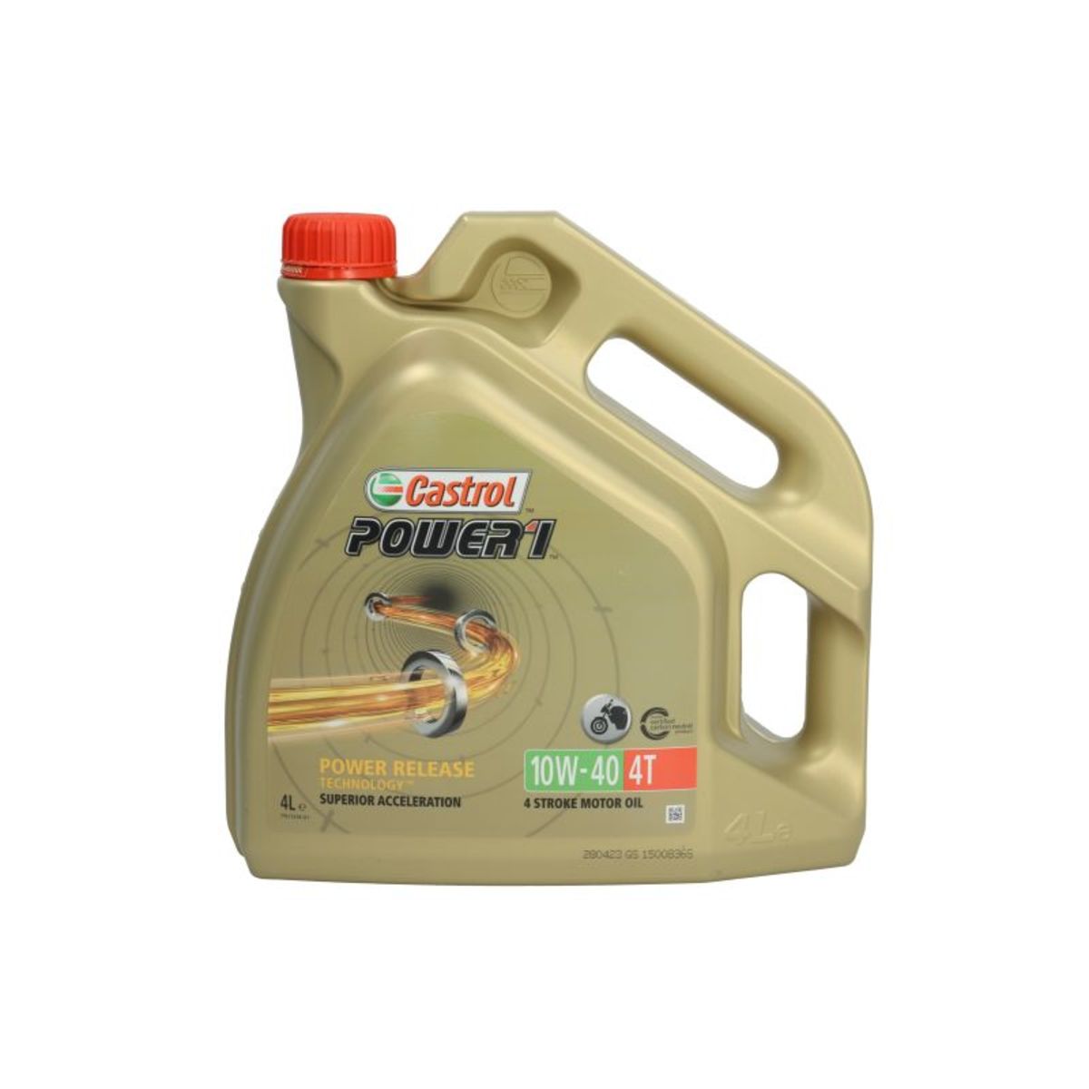 Image of Motorolie  15F5A1 Power 1 10W40 4T 4L