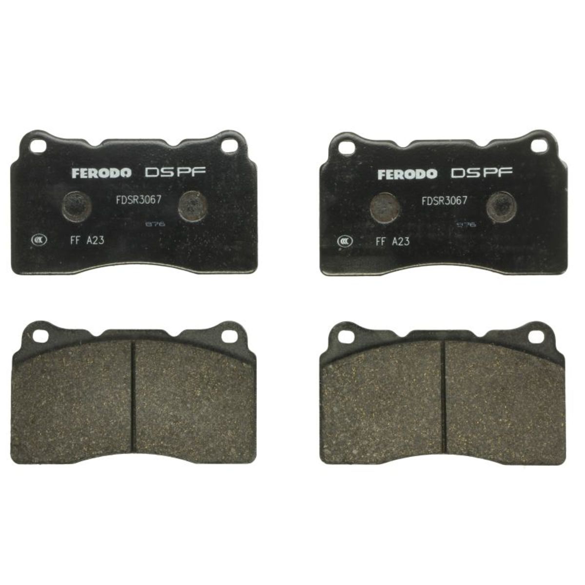 Jeu de plaquettes de frein FERODO Performance FDSR3067, avant