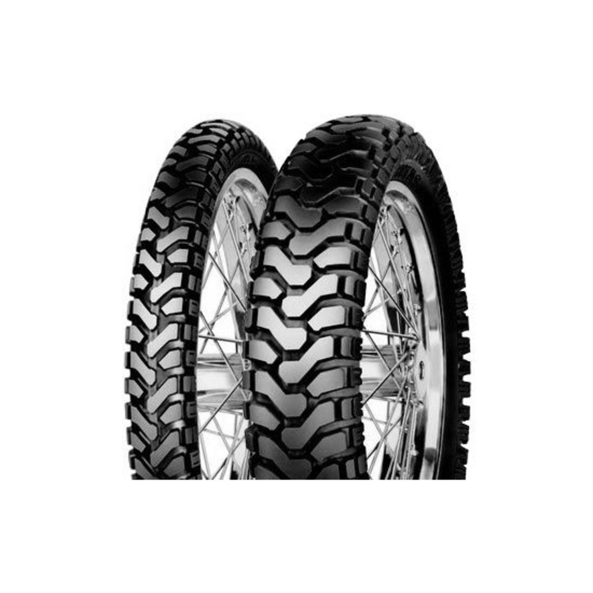 MITAS E07 90/90-21 TT 54T, Pneu moto Avant