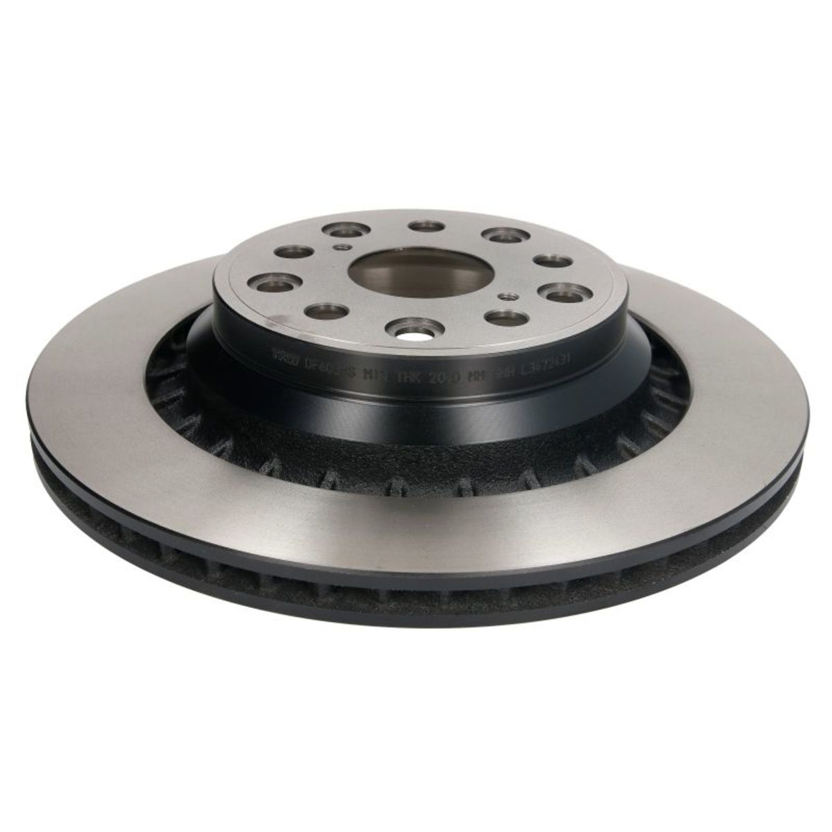 Trw Disque De Frein Df6038s Arrière, Ventilé, 1 Pièce