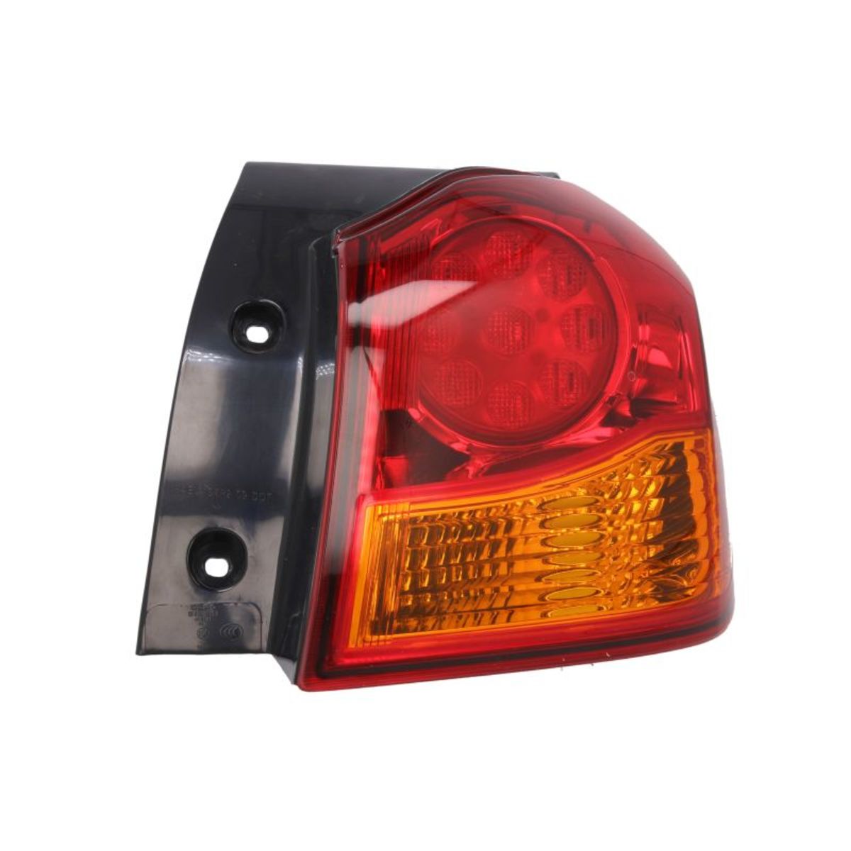 Depo Gelb/Rot Heckleuchte 214-19B9r-Ue