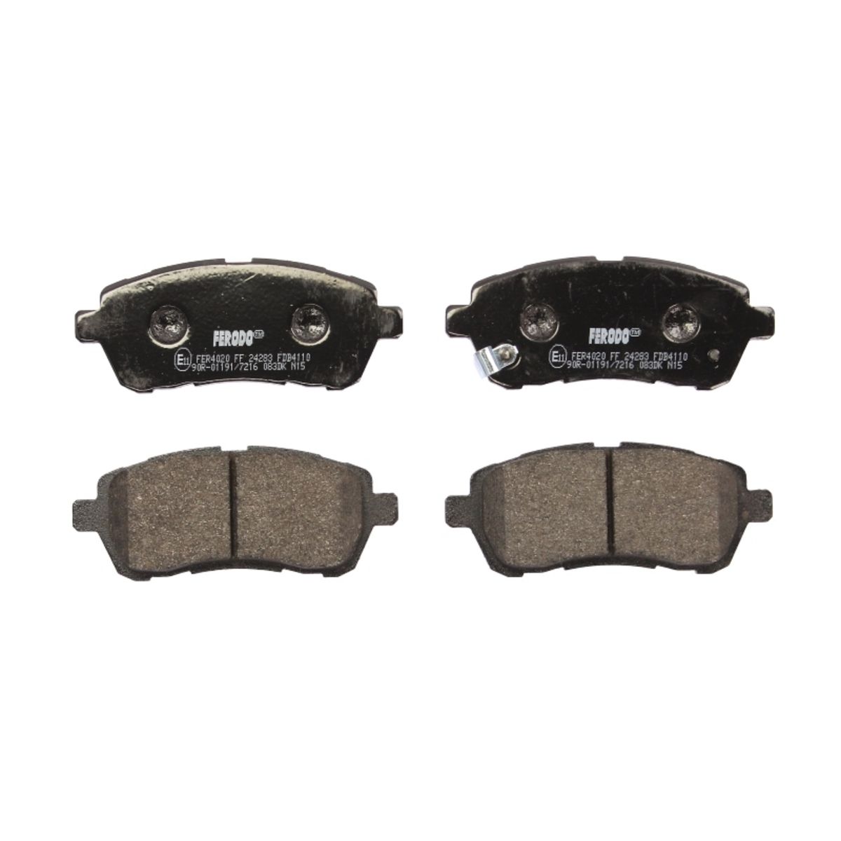 Ferodo Set Di Pastiglie Freno Fdb4110, Anteriore