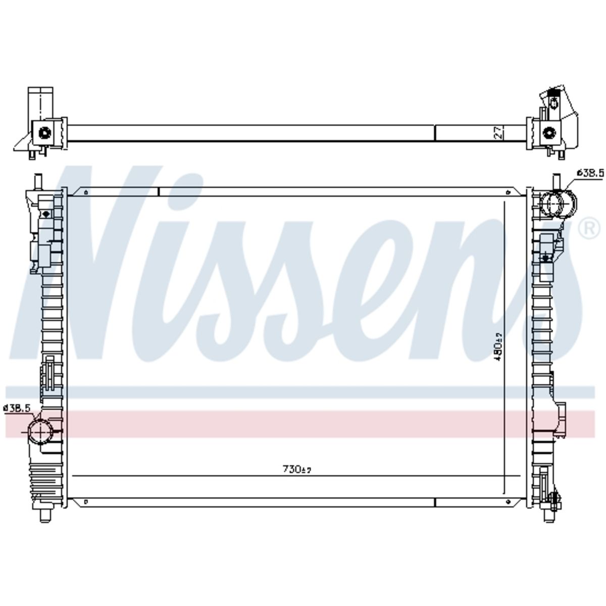 Image of Radiator, motorkoeling