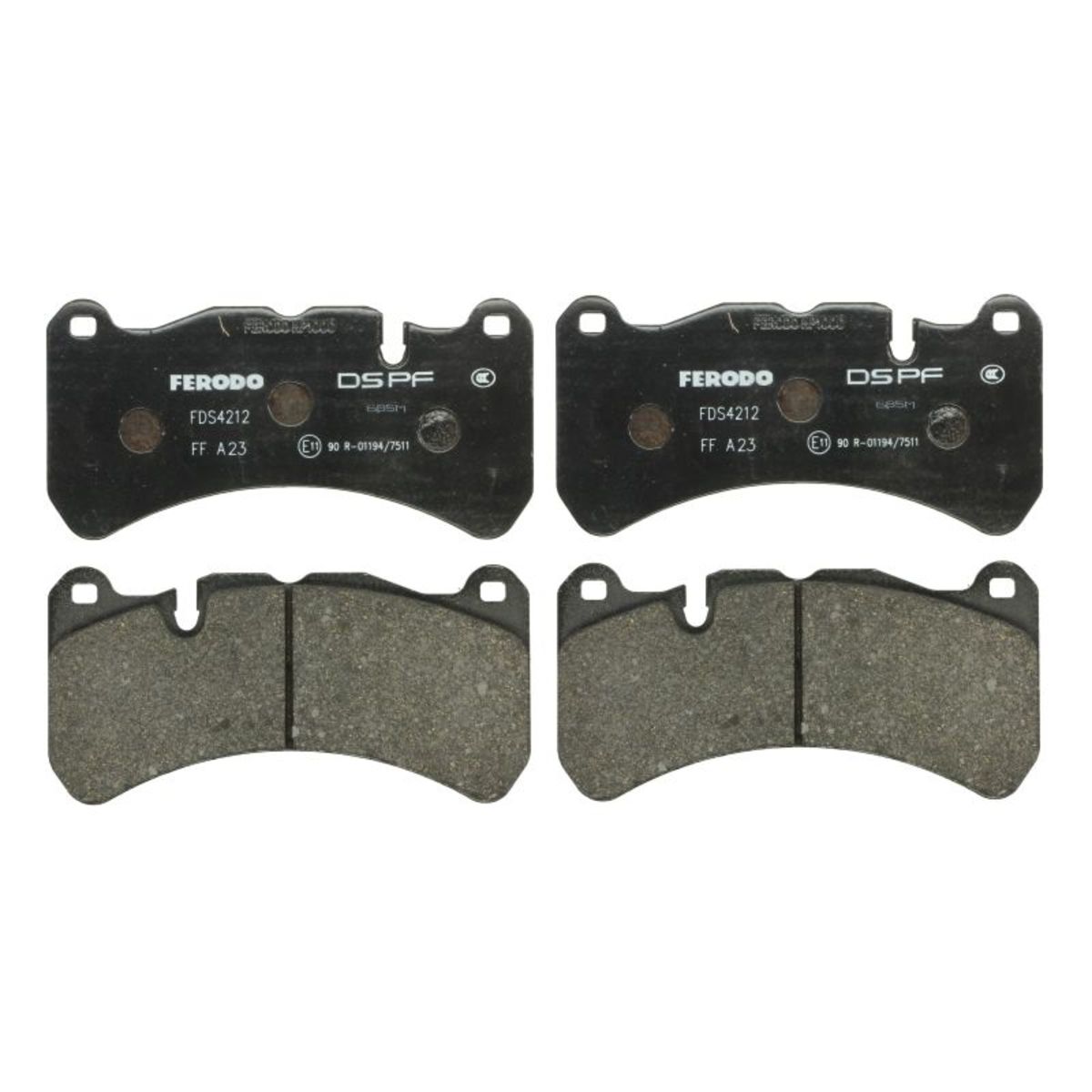 Jeu de plaquettes de frein FERODO Performance FDS4212, avant