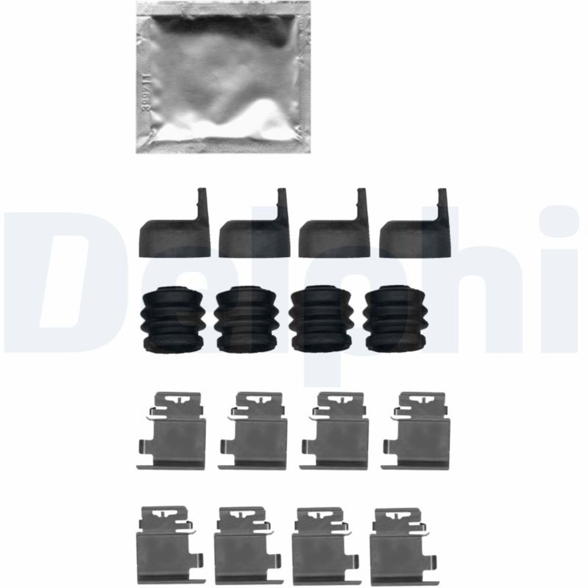Delphi Kit D'accessoires, Plaquette De Frein Lx0687