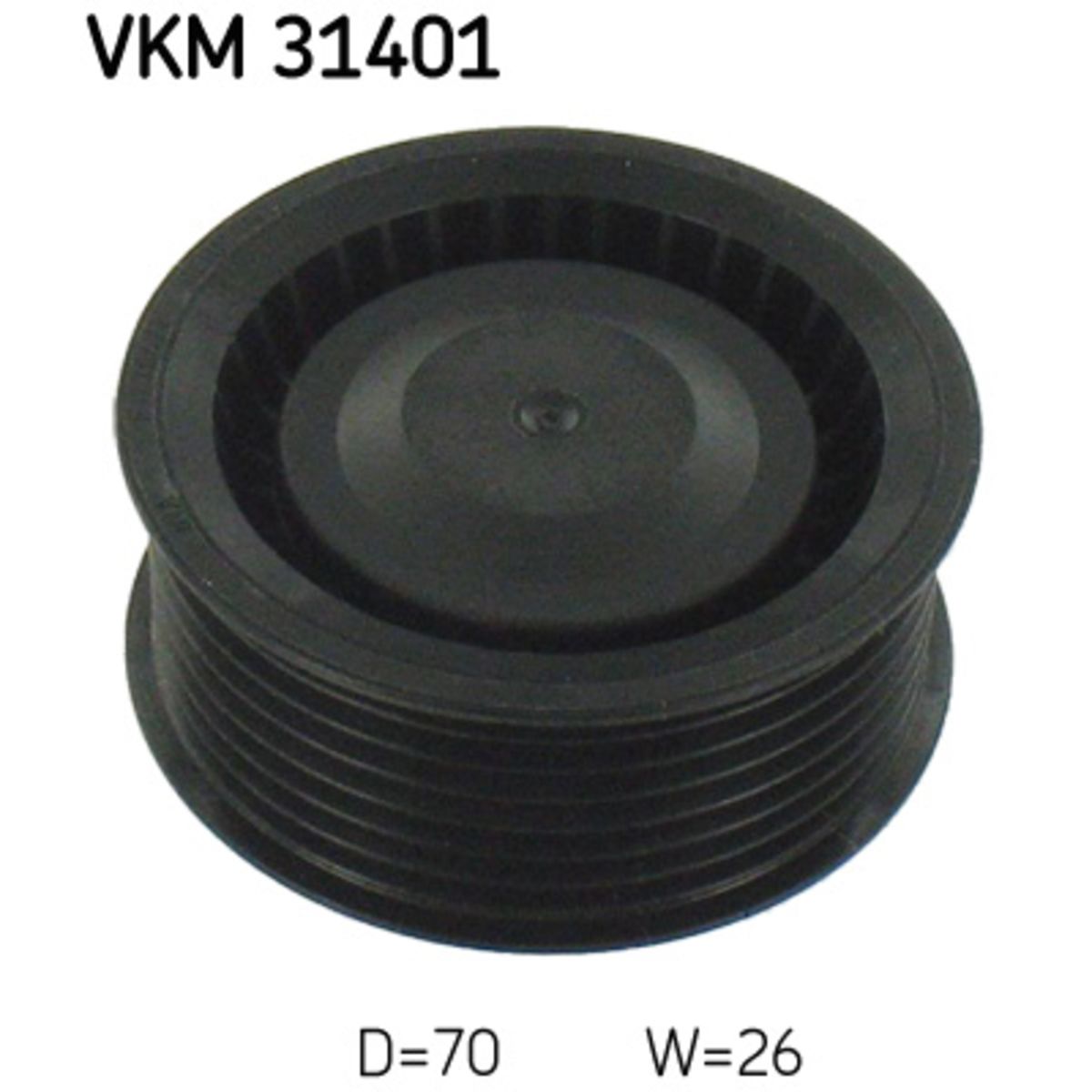 Image of Rondsel/geleiderpoelie, V-riem