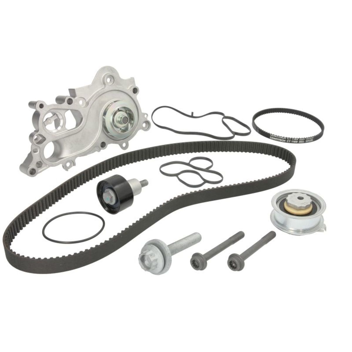 Image of Waterpomp+distributieriem set CONTINENTAL