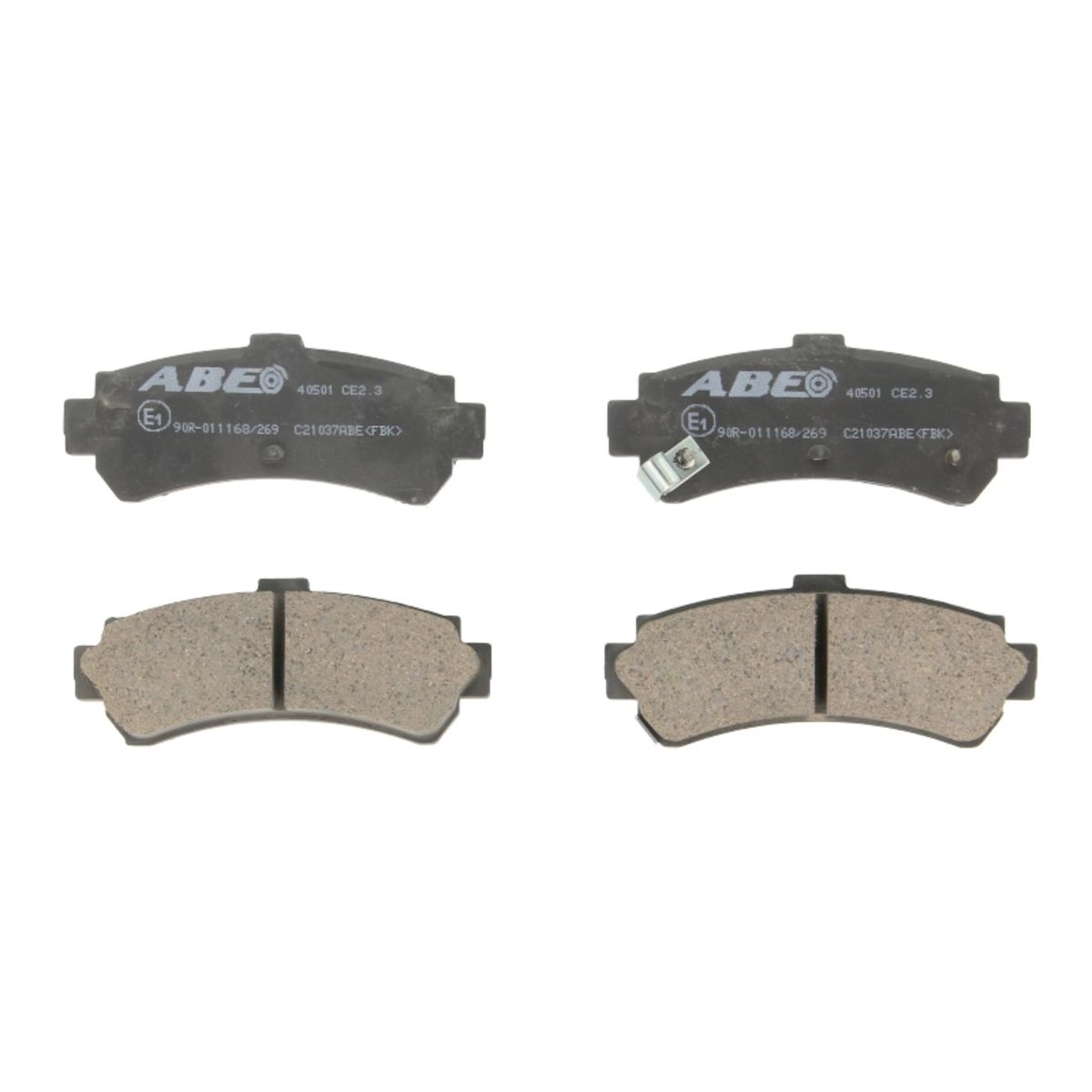 Bremsbelagsatz, Scheibenbremse ABE C21037ABE