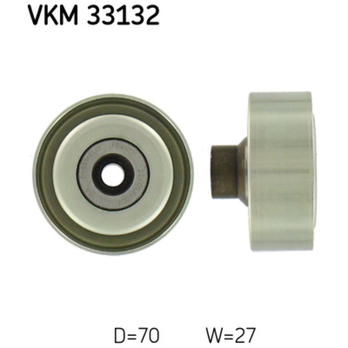 Image of Rondsel/geleiderpoelie, V-riem