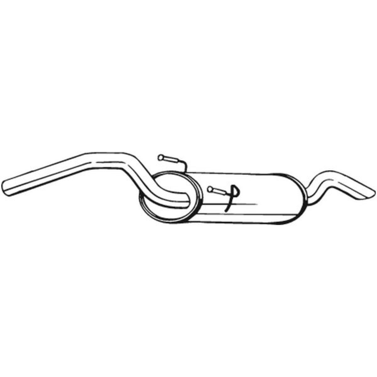 Image of Geluiddemper achter  148-265
