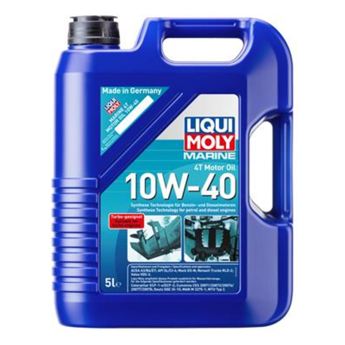 Image of Motorolie   Marine 10W40 5L