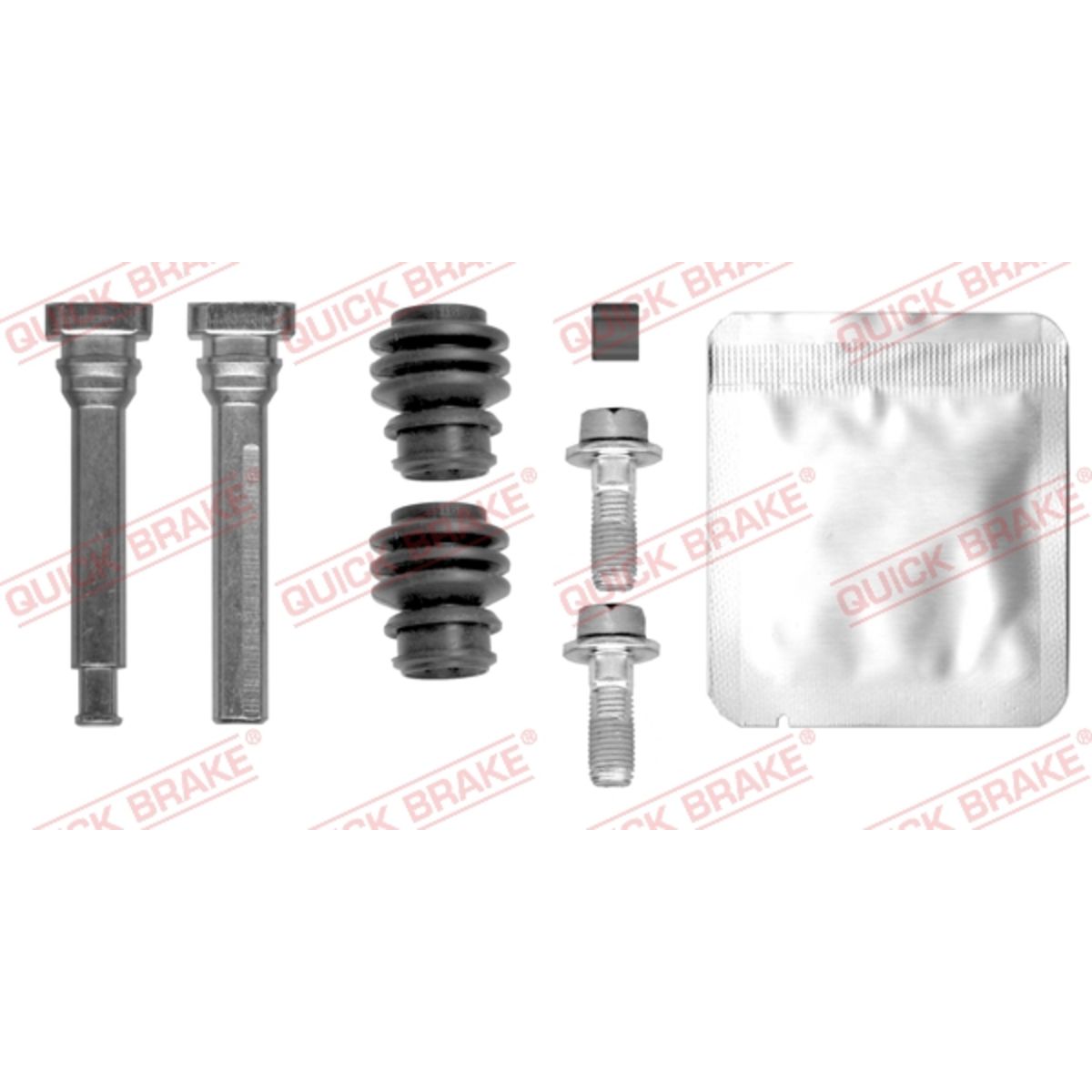Quick Brake Jeu De Douilles De Guidage, Étrier De Frein 113-0044X