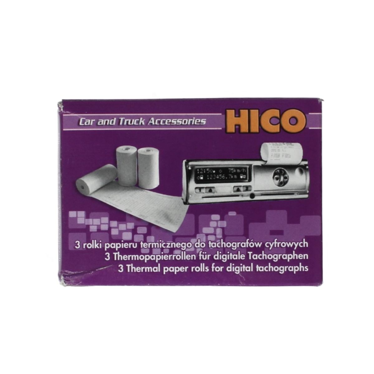 Image of Tachograafpapier (rollen) -HICO