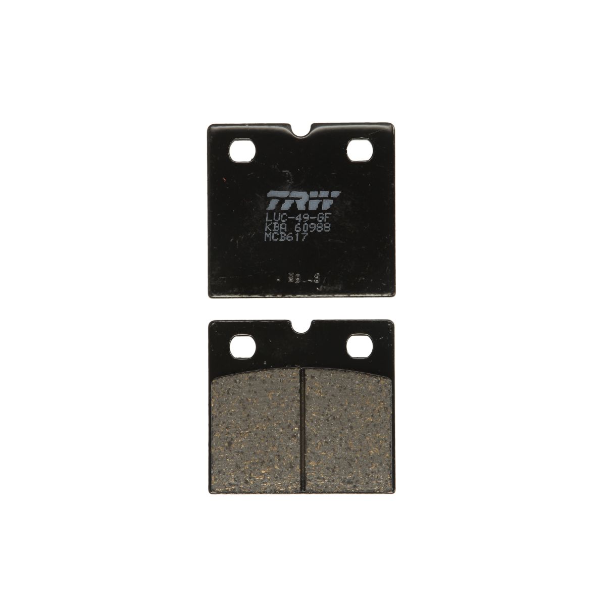 Set di pastiglie freno TRW MCB617