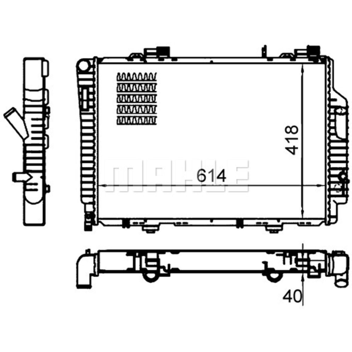 Image of Radiator, motorkoeling
