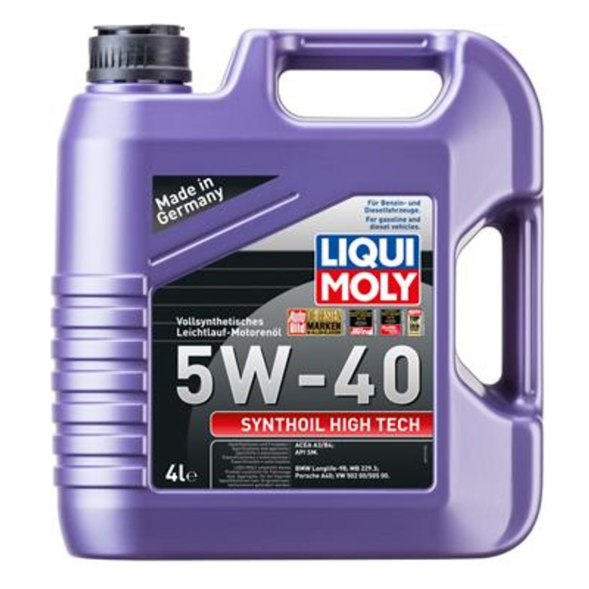 Huile moteur LIQUI MOLY 2194 Synthoil Hightec 5W40 4L
