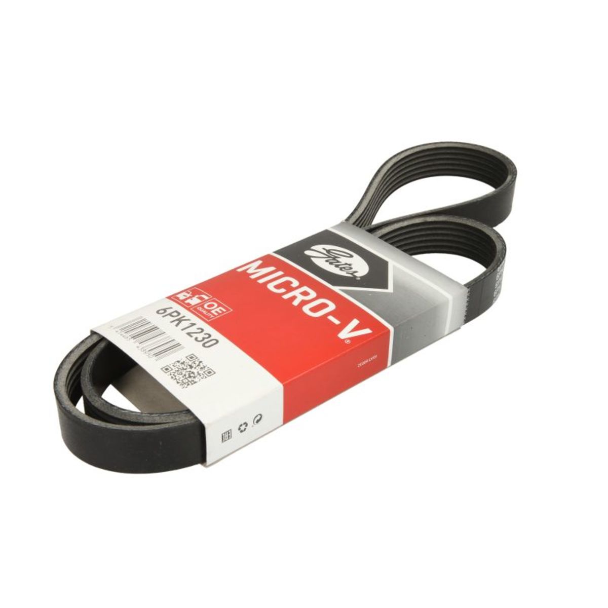 Negro Correa Poly V Gates 6Pk1230
