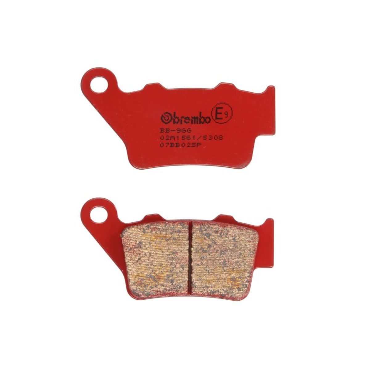 Jeu de plaquettes de frein BREMBO 07BB02SP