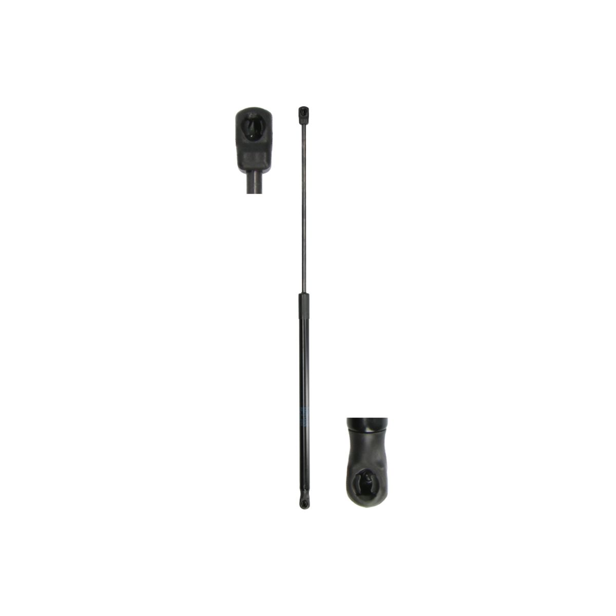 Gasveer, motorkap   links