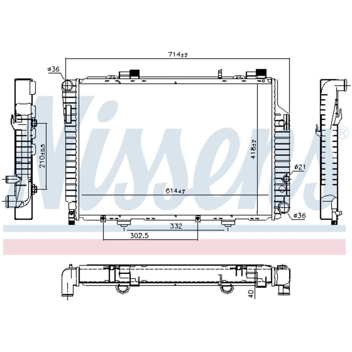 Image of Radiator, motorkoeling