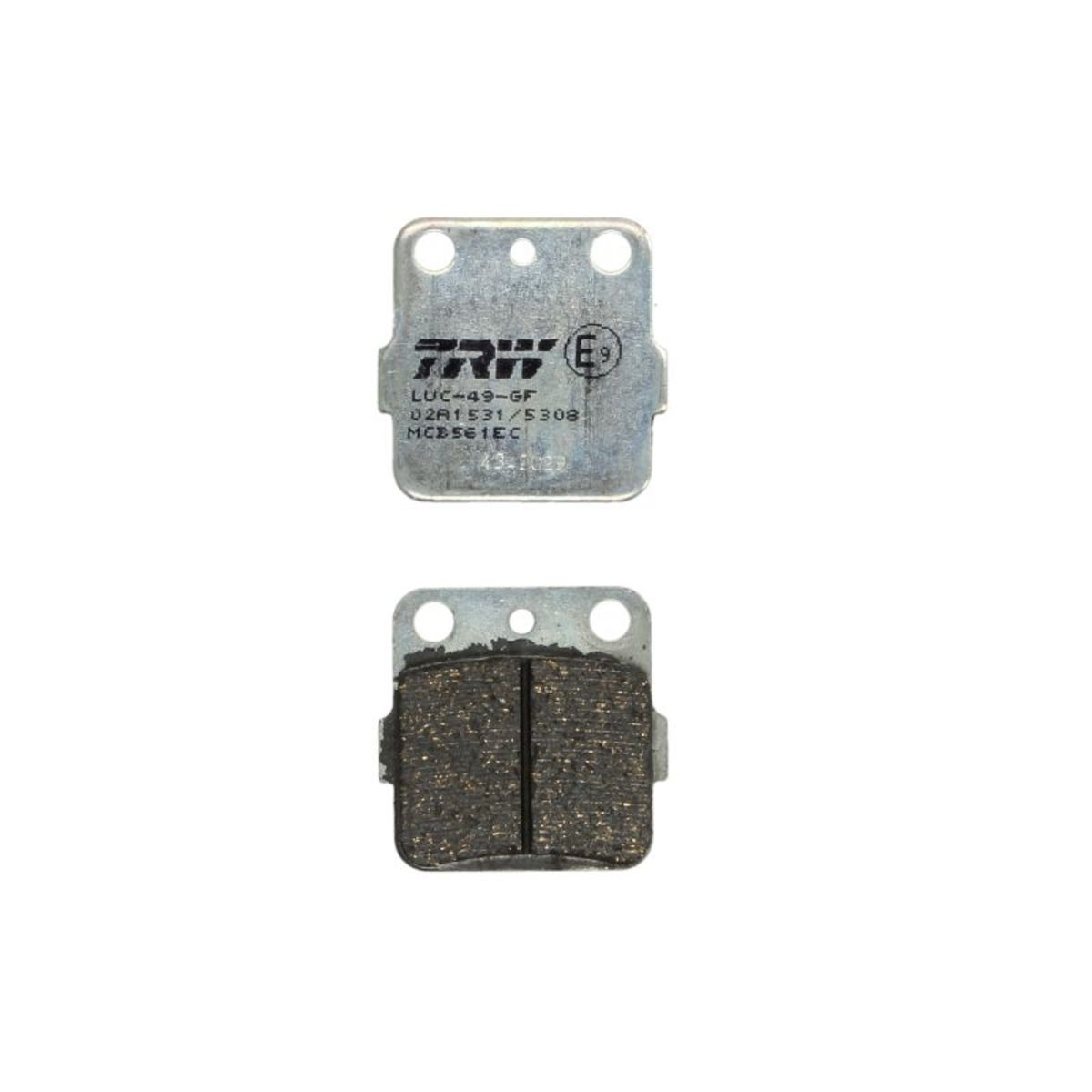 Jeu de plaquettes de frein TRW MCB561EC
