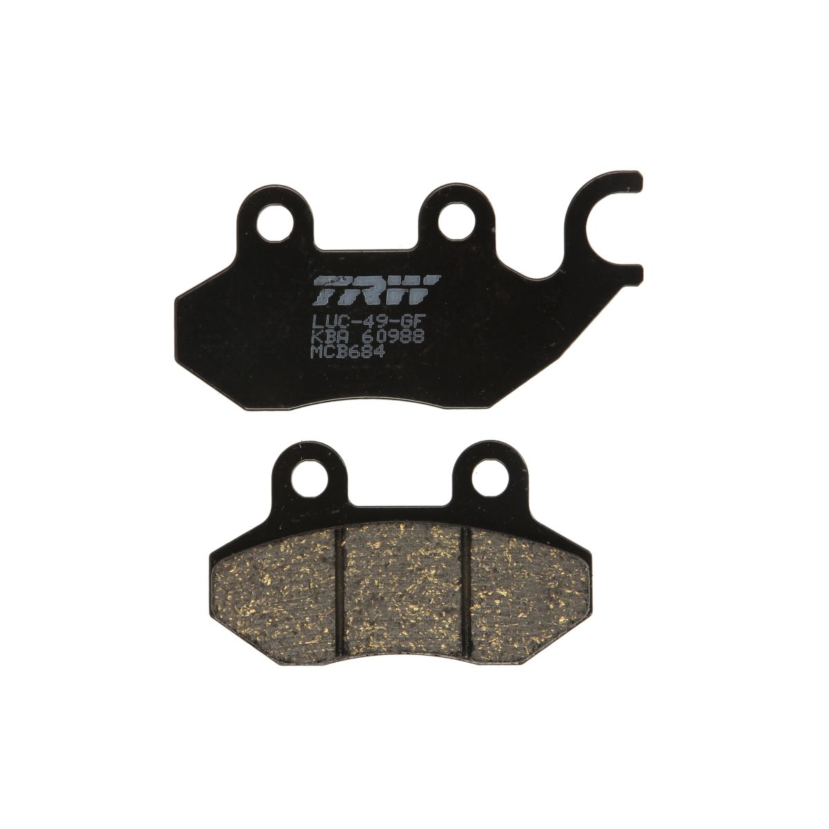 Trw Set Di Pastiglie Freno Mcb684