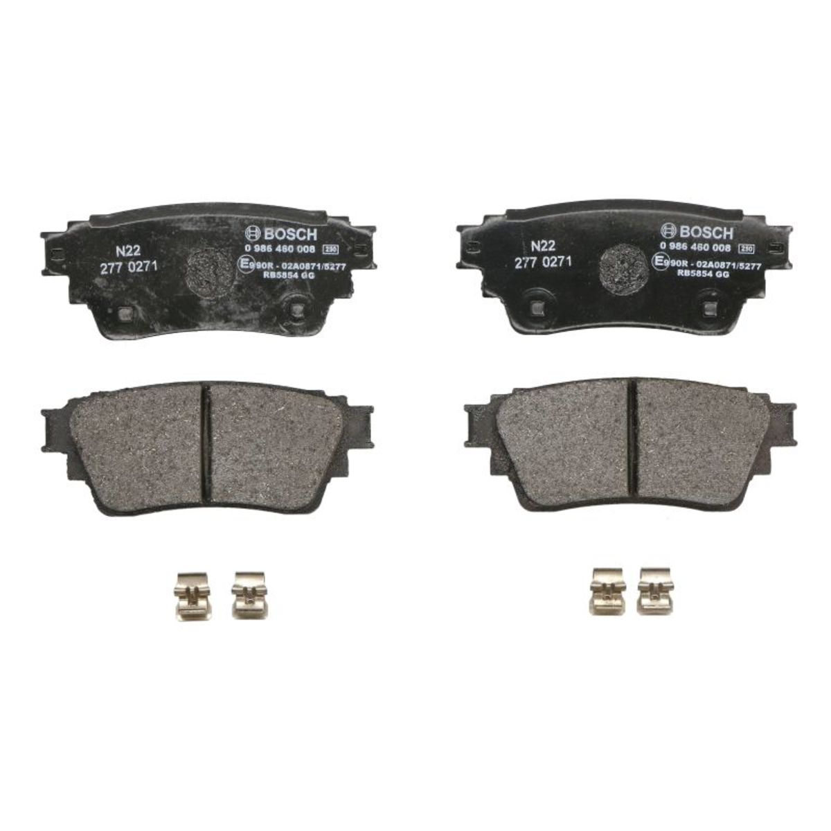 Bosch Jeu De Plaquettes De Frein 0 986 460 008, Arrière