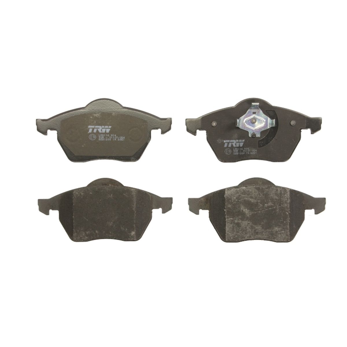Bremsbelagsatz TRW GDB1200, Vorne