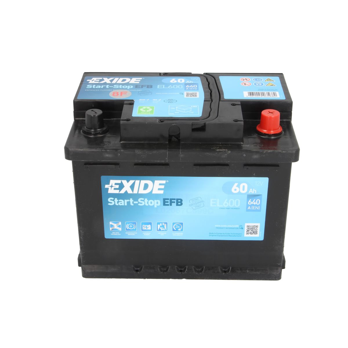 Аккумулятор exide el600