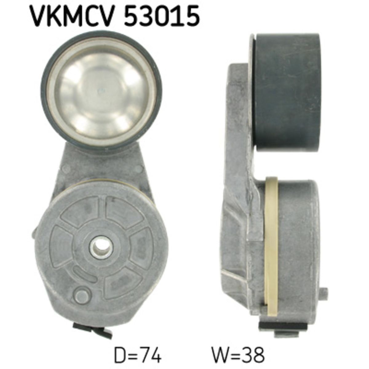 Image of Spanpoelie, V-riem