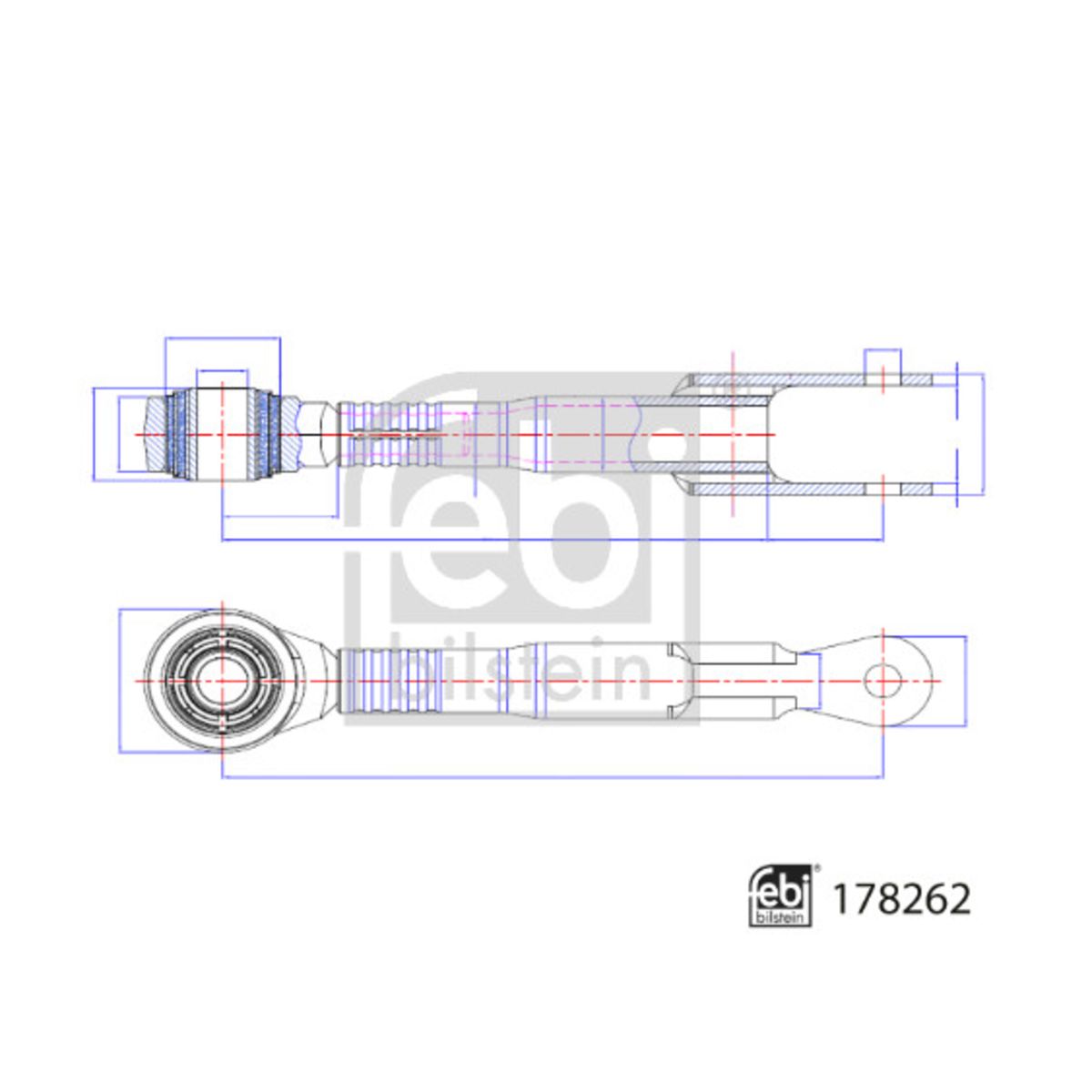 Image of Beugel, torsiestang op frame  BILSTEIN