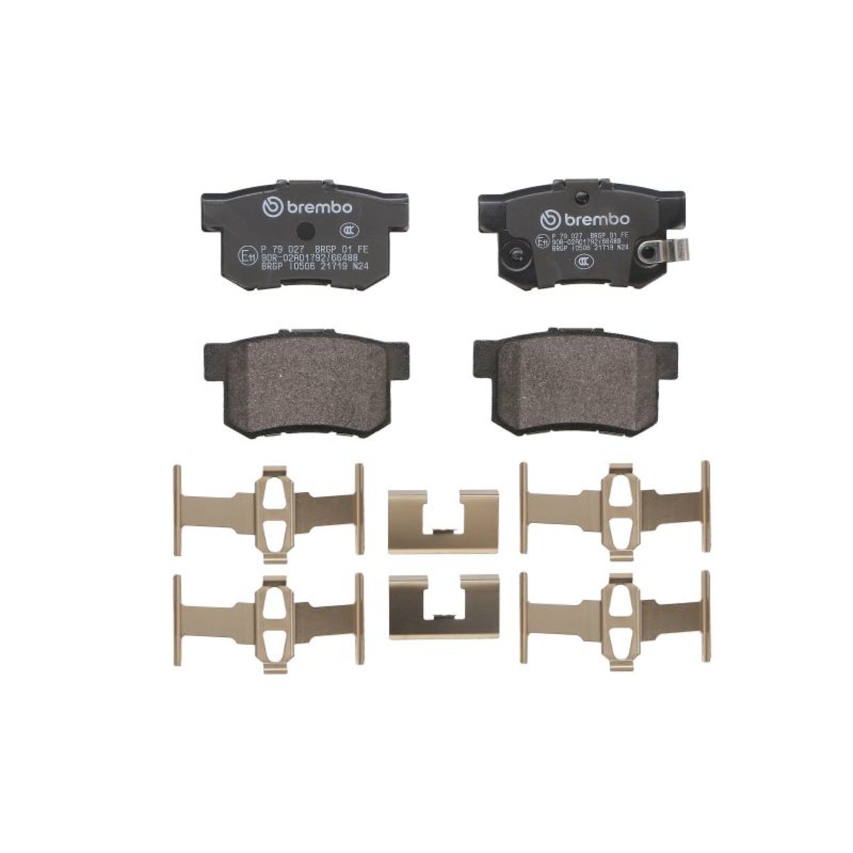 Brembo Bremsbelagsatz P 79 027