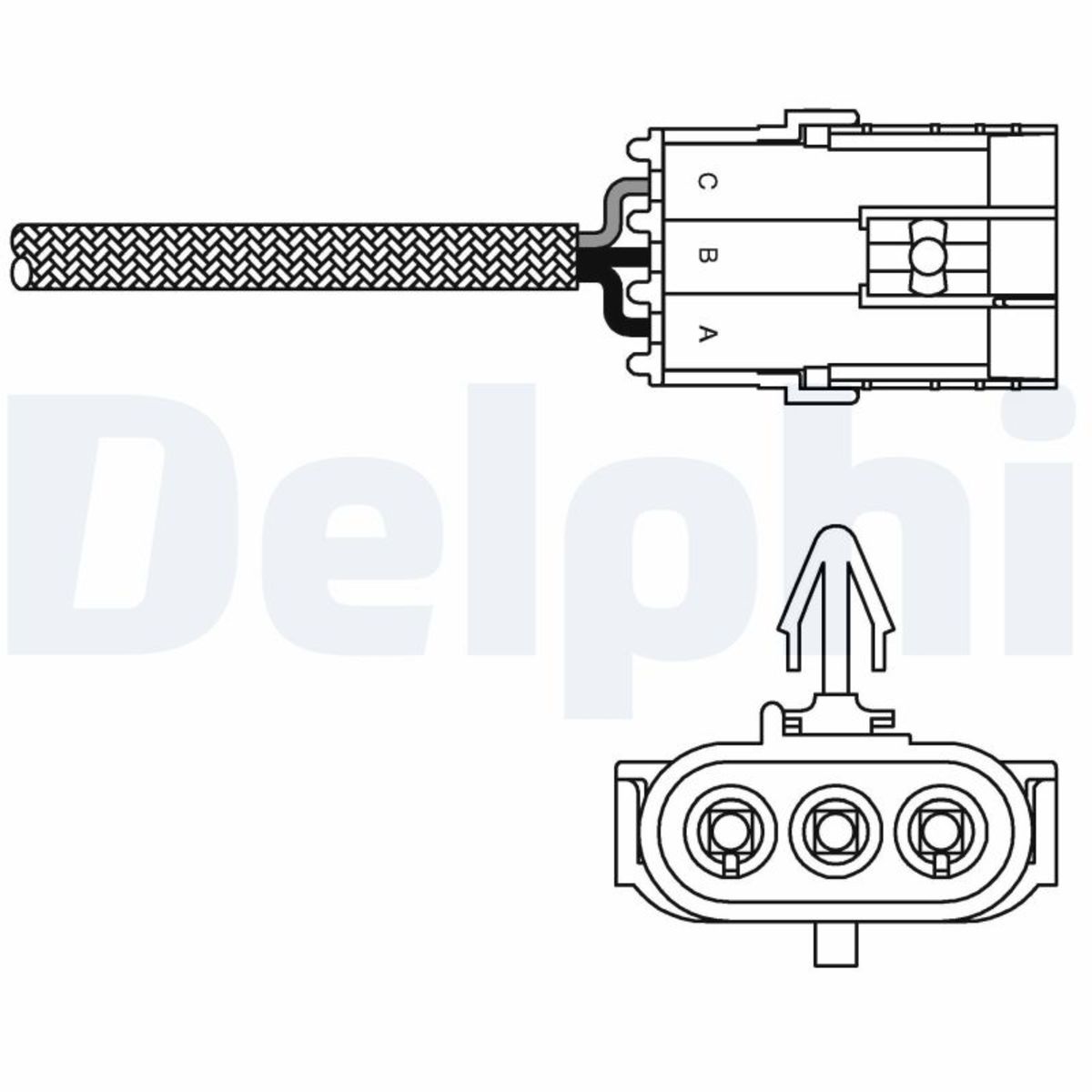 Delphi Lambdasonde [Hersteller-Nr. ES10992-12B1] für Renault - Bild 8